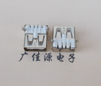 怀化USB AF母座 LCP 耐高温250度280度 环保白胶芯