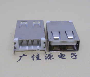 怀化USB AF立式 直插 加长款17.5MM 大电流3A插座