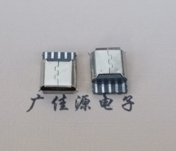 怀化Micro USB5p母座焊线 前五后五焊接有后背