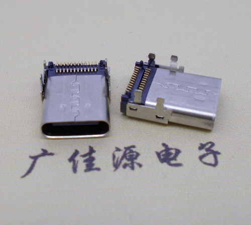 怀化板上型Type-C24P母座双排SMT贴片连接器