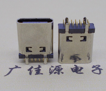 怀化立式直插usb type-c14p母座长L=10.0mm