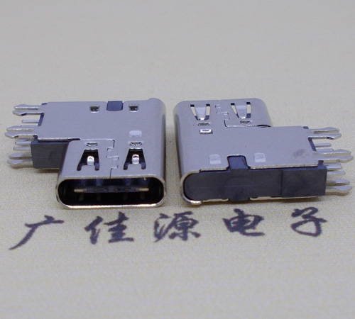 怀化type-c6p母座侧插加高连接器