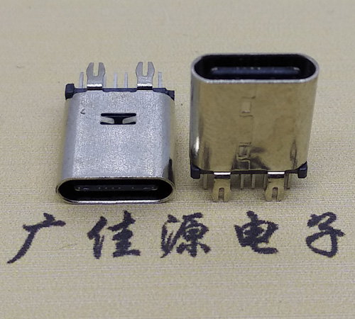 怀化直立式type-c14p母座接口 usb type-c连接器