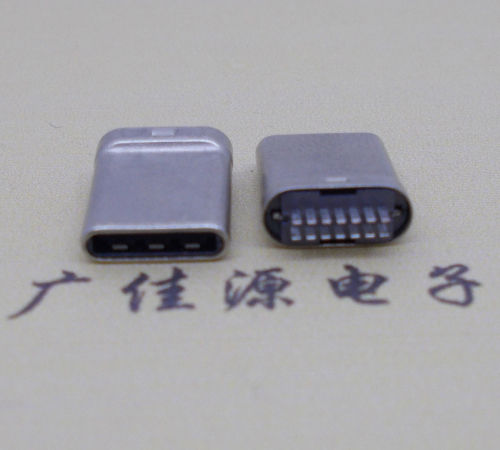 怀化type-c14p公头拉伸无地线厚3.6mm