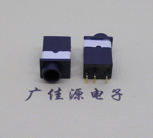 怀化PJ-2030防水耳机插座 铜材质铜针2.5/3.5音频插口