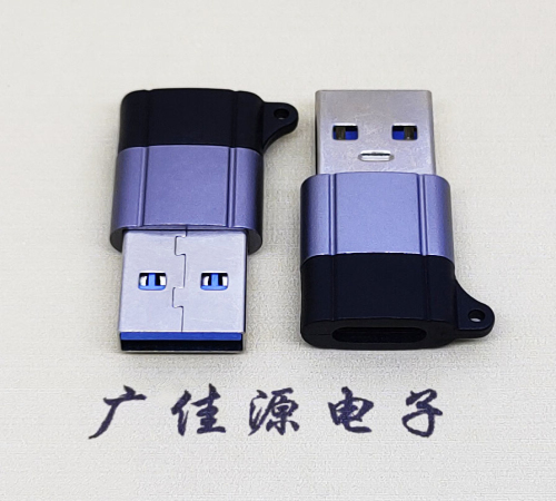 怀化USB3.0A公对Type-C母口双用数据转接头