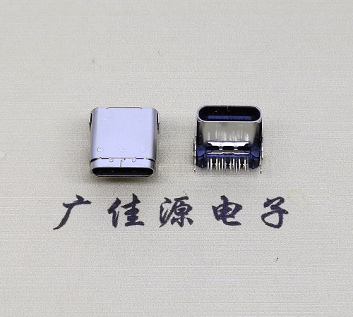 怀化type c24p板上母头 typec接口数据CL=3.4,DIP+SMT端子DIP长脚